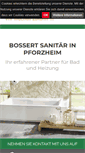 Mobile Screenshot of bossert-sanitaer.de